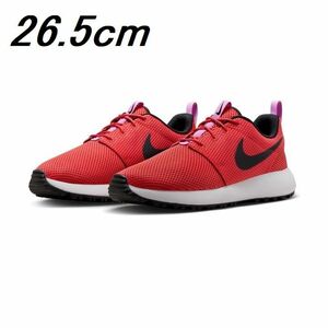 R414 new goods NIKE GOLF Nike ROSHE G NN low siG next nature spike less golf shoes 26.5cm