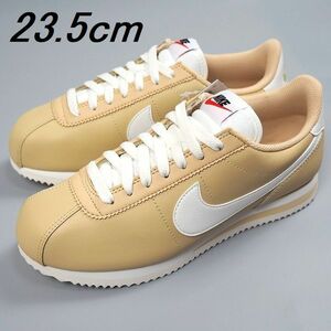 R416 新品 NIKE ナイキ W CORTEZ ウィメンズ コルテッツ スニーカー セサミ 23.5cm