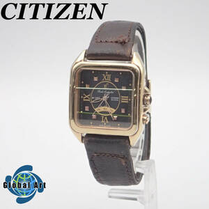 え04112/CITIZEN シチズン/xC クロスシー/電波ソーラー/レディース腕時計/文字盤 ブラック/H330-T008674