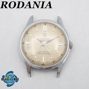 e04169/RODANIAro mites a/ hand winding / men's wristwatch / body only /17 stone / face silver /5115