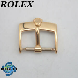 え03170【極美品】ROLEX ロレックス/腕時計用/尾錠のみ/純正/ラグ幅 約16㎜/ゴールド