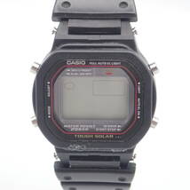 え04154/CASIO カシオ/G-SHOCK/ソーラー/メンズ腕時計/ブラック/G-5600/箱・付属品付/ケース欠品/ジャンク_画像4