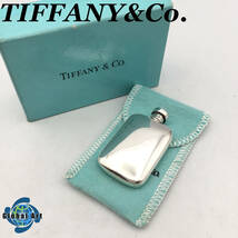 ★E04779/TIFFANY&Co. ティファニー/アトマイザー/パフュームボトル/STERLING スターリング/約4.3㎝×約2.5㎝/総重量 約17.1g/箱・保管袋付_画像1