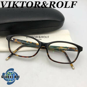 ★E04962/VIKTOR&ROLF ヴィクター＆ロルフ/度入/眼鏡 メガネ/70-5012-1/51□15 135/ケース付