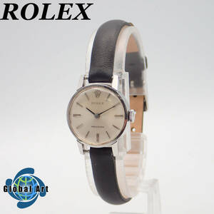 え05015/ROLEX ロレックス/プレシジョン/手巻き/レディース腕時計/文字盤 シルバー/2649/Cal.1400