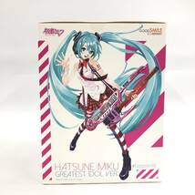 ★E05095【未開封品】GOOD SMILE COMPANY グッドスマイルカンパニー/フィギュア/初音ミク/グレイテスト アイドルVer./1/8スケール_画像3