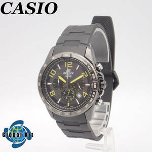 e05122[ beautiful goods ]CASIO Casio / Edifice / quarts / men's wristwatch /100M/ chronograph / black /EFR-516