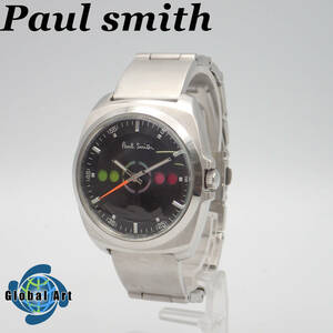 え05139/Paul Smith ポールスミス/ファイブアイズ/クオーツ/メンズ腕時計/文字盤 ブラック/F335-T010482