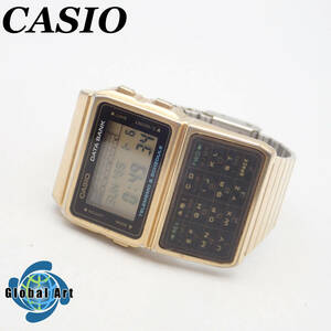 e05124/CASIO Casio / Data Bank / кварц / мужские наручные часы / цифровой / калькулятор / Gold /DBC-610