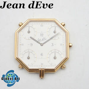 e05152/Jean dEve Jean Eve / кварц / карманные часы / циферблат белый / память печать иметь 