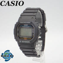 え05180【極美品】CASIO カシオ/G-SHOCK/クオーツ/メンズ腕時計/ブラック/DW-5600E_画像1