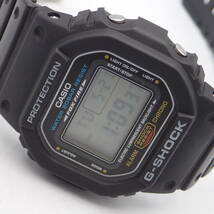 え05180【極美品】CASIO カシオ/G-SHOCK/クオーツ/メンズ腕時計/ブラック/DW-5600E_画像10