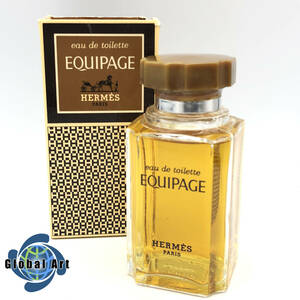 ★E05144【未使用保管品】HERMES エルメス/香水/EQUIPAGE エキパージュ/EAU DE TOILETTE オードトワレ/115ml/箱付