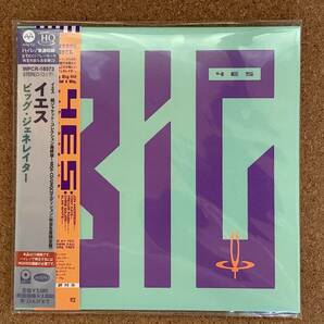 ☆★ 中古美品!! Yes: BIG GENERATOR 【紙ジャケット・コレクション最終章～MQA-CD/UHQCDエディション】 ★☆