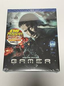 【開封済み極美品】『GAMER　ゲーマー』国内盤Blu-ray初回生産版 ジェラルド・バトラー　関連作：ロスト・フライト　カンダハル 突破せよ