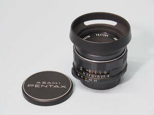 PENTAX Super Multi Coated TAKUMAR 35mm F3.5 メタルフード付き　美品