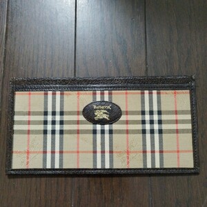 BURBERRY バーバリー カードケース チケットケース 札入れ ストレート