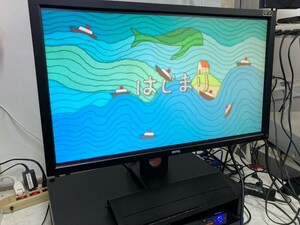 【動作確認済み】 管理1324 BenQ LCD 液晶 モニター ディスプレイ XL2420-B 24インチ ジャンク