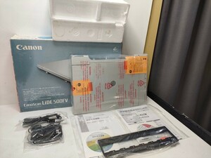 管理944 Canon キャノン カラーイメージスキャナ LiDE500FV 未使用 箱劣化あり 