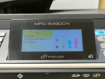 管理1327 brother インクジェット複合機 プリンター MFC-6490CN コピー ノズルチェック 確認済み 現状品_画像2