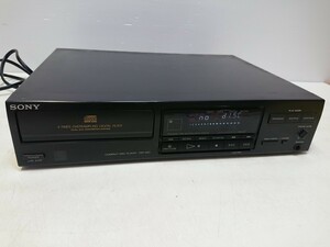  control 1341 SONY Sony COMPACT DISC PLAYER CDP-M57 CD player electrification has confirmed Junk 