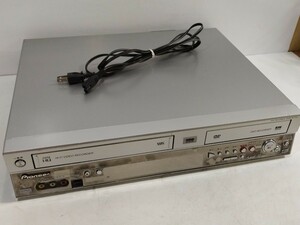 管理1051 PIONEER パイオニア DVD VHS HDD レコーダー DVR-RT7H 2005年製 DVDレコーダー 動作確認済み ジャンク