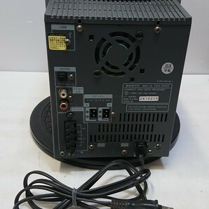 管理1025 SONY ソニー MDコンポ CMT-M333NT CD MD カセット スピーカーペア リモコン欠品 動作確認済み 現状品の画像10