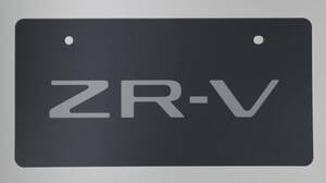 ■ホンダ ZR-V / ZR-V e:HEV リバーシブル マスコットナンバープレート＜非売品＞