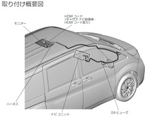 ■ホンダ 純正 11.6インチ リア席モニター VM-185EN＋取付アタッチメント STEP WGN(RP1/RP2/RP3/RP4/RP5)用（未使用品）_画像4