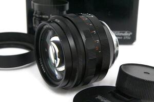 美品｜フォクトレンダー NOKTON 50mm F1.1 ライカ VMマウント用 γA6467-2A4