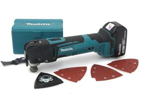 美品｜マキタ TM51D BL1830B マルチツール 本体 バッテリー TL04-A7716-2I2 makita DIY 工具 切断 剥離 研削 木材 金属管