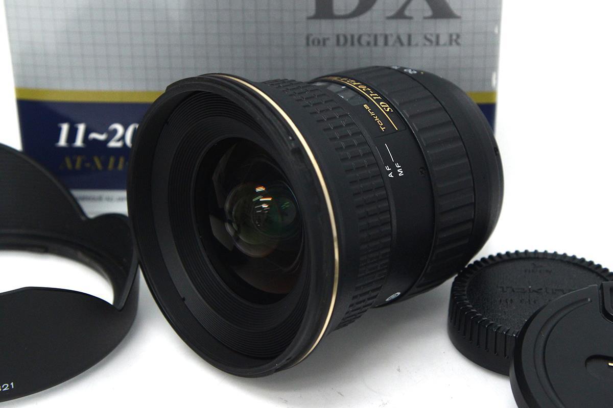 並品|Tokina AT-X 11-20 PRO DX ニコンFマウント用 CA01-M1460-2B3 トキナー Fマウント APS-C専用 大口径 ズーム レンズ
