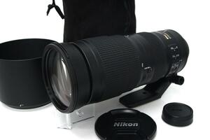 美品｜ニコン AF-S NIKKOR 200-500mm f/5.6E ED VR CA01-M1505-2M2 Nikon 超望遠ズームレンズ FXフォーマット Fマウント 中古