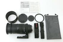 並品｜シグマ APO 50-500mm F4.5-6.3 DG OS HSM キヤノン用 CA01-H4109-2M5 SIGMA Canon フルサイズ 望遠ズーム 超望遠 EFマウント_画像2