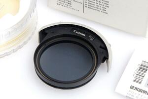 極美品｜キヤノン PL-C52 CA01-A7946-2D3 Canon カメラ用フィルター アクセサリー ドロップイン 偏光