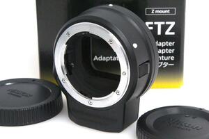 極美品｜ニコン FTZ マウントアダプター CA01-A7949-2D3 Nikon NIKKOR Fマウントレンズ レンズ アクセサリー 変換