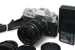 並品｜富士フイルム X-T20 レンズキット シルバー CA01-M1553-2Q1B FUJIFILM ミラーレスデジタルカメラ APS-C フジノンレンズ