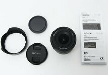 美品｜ソニー E PZ 10-20mm F4 G SELP1020G CA01-M1476-2B2E SONY αEマウント Gレンズ 超広角パワー 電動 ズーム_画像2