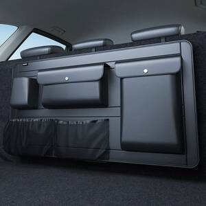 車 収納ボックス 調整可能なオーガナイザー 高容量 トランク用 多目的 革 車用 バッグ付きオーガナイザー