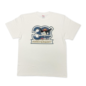 祝・つば九郎30周年プリントTシャツ/Lサイズ/受注販売商品◆東京ヤクルトスワローズ