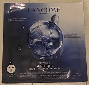 【LANCOME 】ジェニフィック アドバンスト 　バイオセルロース マスク　1枚　1,870 円(税込)定価