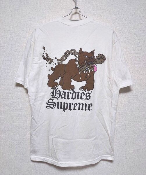 ~Supreme~ Hardies Dog Tee L 堀米雄斗さん着用イロチ シュプリーム 半袖Tシャツ ホワイト