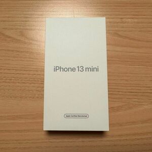 未開封品 Apple iPhone 13 mini 128GB - ミッドナイト(SIMフリー)[整備済製品] Midnight