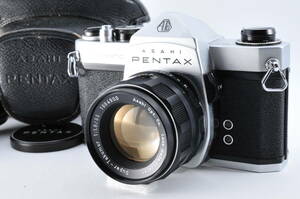 [ジャンク] ASAHI PENTAX SP フィルムカメラ + Super-Takumar F1.8 55mm 露出計不動 #79