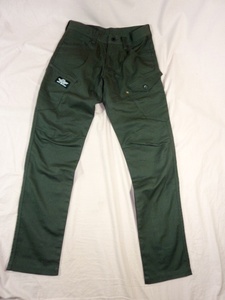  bar toru/BURTLE stretch * cargo pants S deep green 