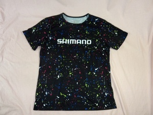 シマノ/SHIMANO Ｔシャツ L 黒柄