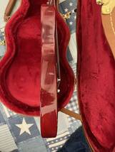 【貴重】91年製 Gibson les paul junior cherry TOMブリッジ　ビンテージ風ハードケース付 ギブソン　レスポールジュニア_画像7