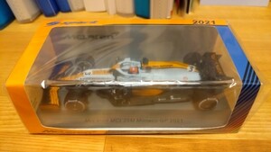 スパーク 1/43 マクラーレン MCL35M D.リカルド モナコGP 2021 GULF 