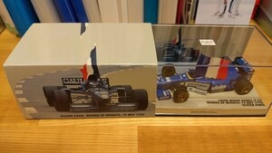 ミニチャンプス 1/43 リジェ 無限ホンダ JS43 O.パニス モナコGP 1996