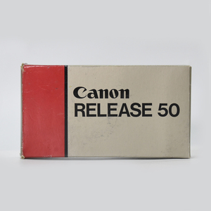 新品 未使用 Canon RELEASE 50 キャノン レリーズ 50 50cm 元箱 取説